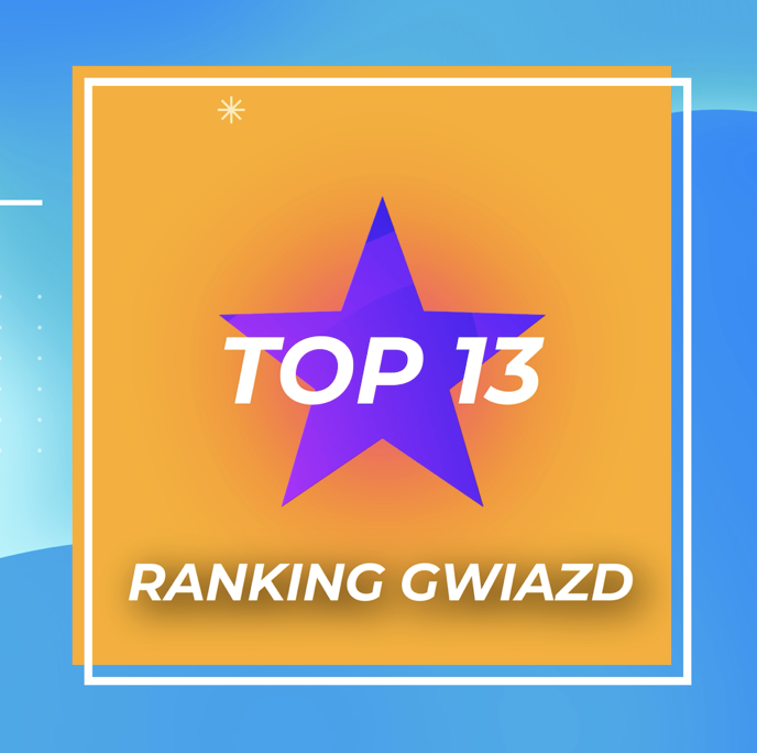 TOP 13 - ranking gwiazd